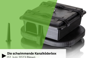 Blogbeitrag zur Köderbox, der schwimmenden Kanal-Floatbox